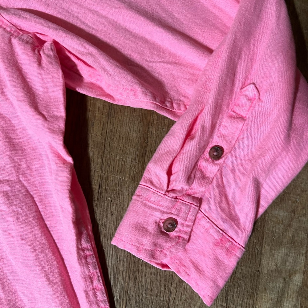 NWOT UNIVERSAL THREADS BUTTON DOWN LINEN TOP - Picture 3 of 4